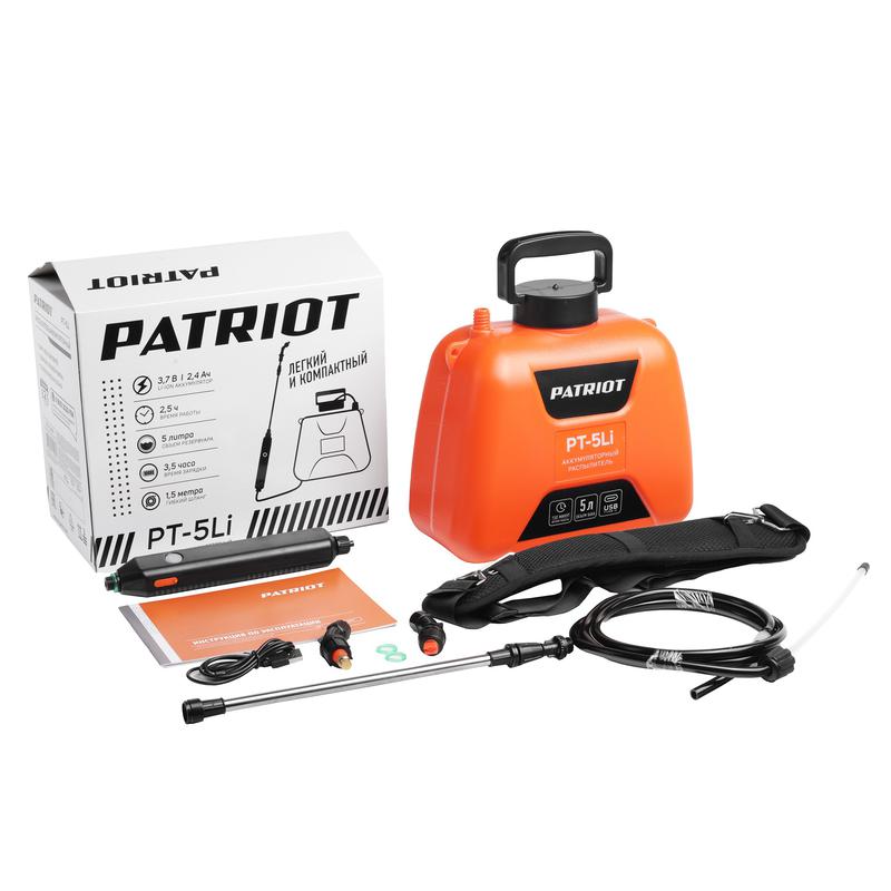  Распылитель аккумуляторный PT-5Li PATRIOT 755302609 фото в каталоге от BTSprom.by