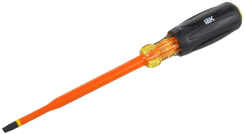 отвертка диэлектрическая slim sl6.5х150 т3 arma2l 5 iek a2l5-sc31-t3-sl-65-150 от BTSprom.by