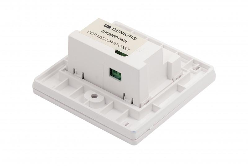  Светильник LED 1Вт 3000К IP20 встраив. в стену пластик бел. DENKIRS 538897 фото в каталоге от BTSprom.by