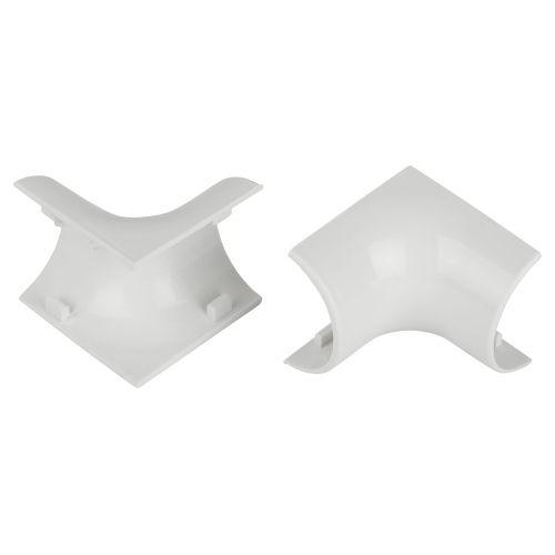 угол для кабель-канала полукруглого внутр. 30х13мм ic-kk-30-13-fw бел. (уп.2шт) эра б0064896 от BTSprom.by