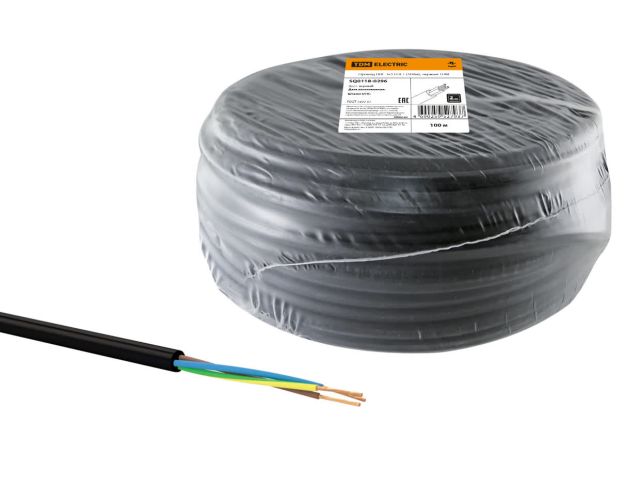 провод пвс 3х1,0 гост (100м) ч tdm sq0118-0296 от BTSprom.by