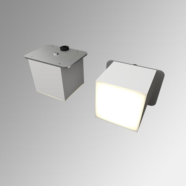 светильник светодиодный rve-lbx-plaza-5010-2-gr квадрат грильято 2шт 40х40х40мм 6вт встраиваемый 4000к бел. rvelektro rve00003213 от BTSprom.by