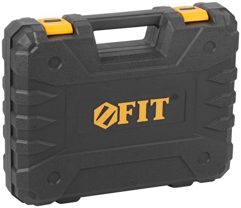  Дрель-шуруповерт аккумуляторная 14.4В 0-450/1550об/мин 23Нм 2 (Li-Ion) 1.3А.ч FIT 80198 фото в каталоге от BTSprom.by