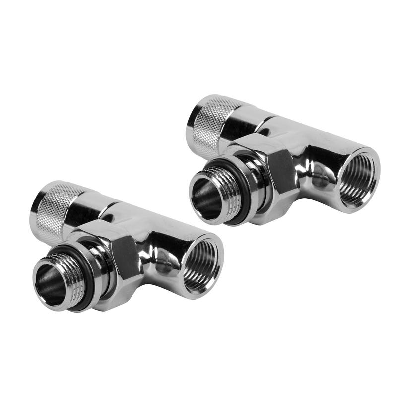  Набор дизайн-вентилей PIANO угловой 1/2дюйм хром Royal Thermo НС-1144294 фото в каталоге от BTSprom.by