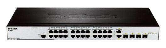 коммутатор управляемый des-3200-28/c1a 24х100мбит 2sfp d-link 1232729 от BTSprom.by