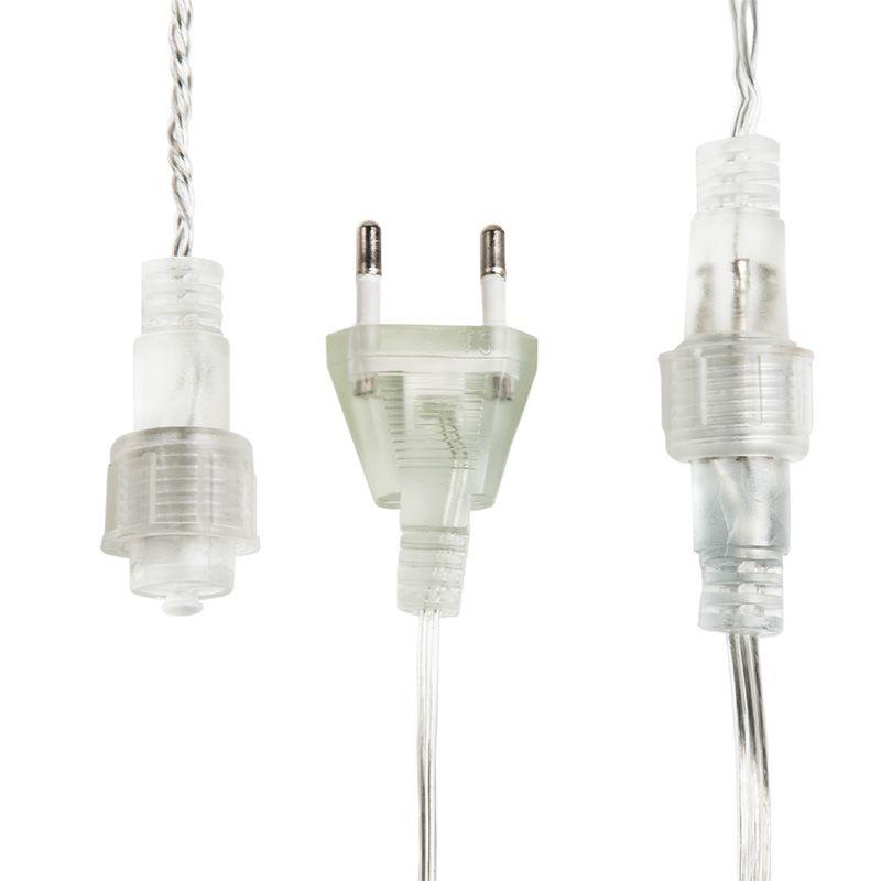  Гирлянда светодиодная "Мишура LED" 6м 576LED красн. 35Вт 220-240В IP20 провод ПВХ прозр. Neon-Night 303-612 фото в каталоге от BTSprom.by