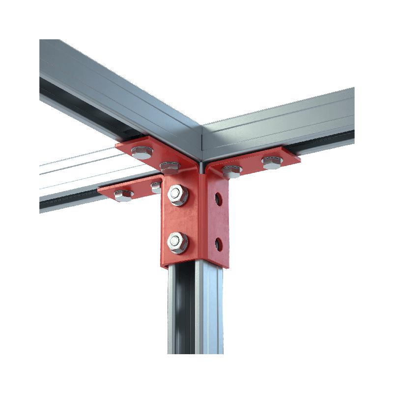 Пластина угловая тройная усиленная HD85 КМ LO55249 фото в каталоге от BTSprom.by