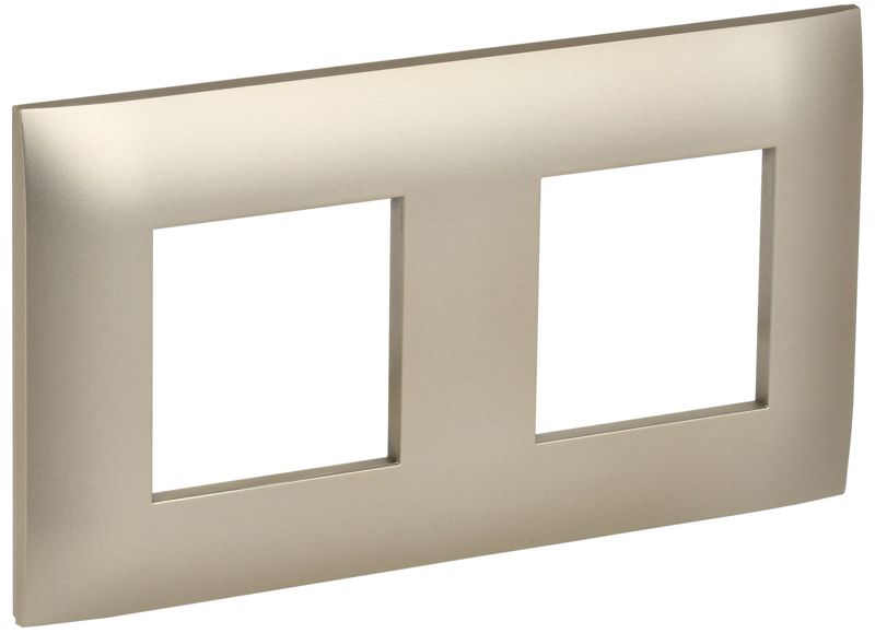 рамка 2-м skandy sk-f02sh шампань iek sk-m22-k37 от BTSprom.by