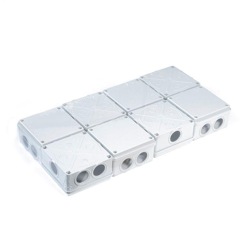  Коробка распределительная ОП 100х100х50 безгалоген. (HF) (уп.8шт) Промрукав 40-0300м фото в каталоге от BTSprom.by