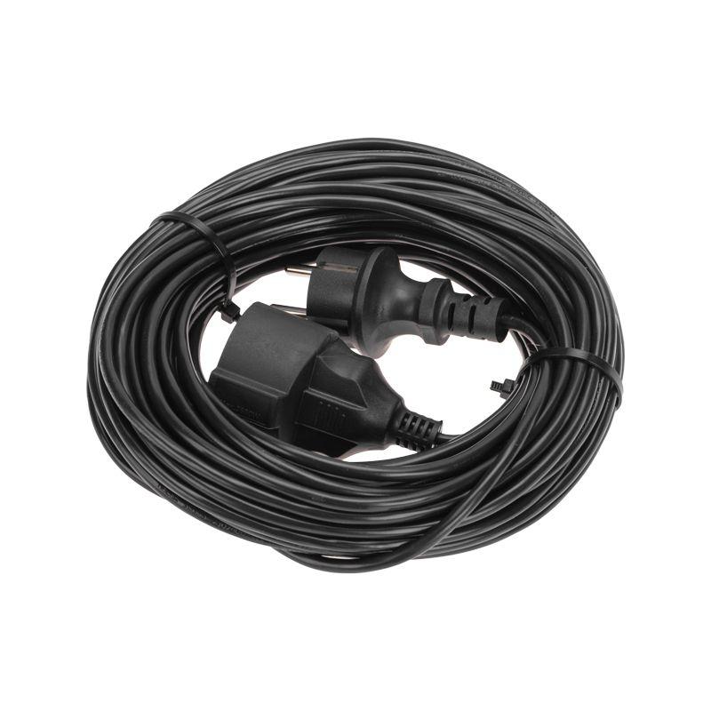 удлинитель-шнур 1х20м с заземл. 6а 1.3квт ip20 пвс 3х0.75 черн. proconnect 13-4910 от BTSprom.by
