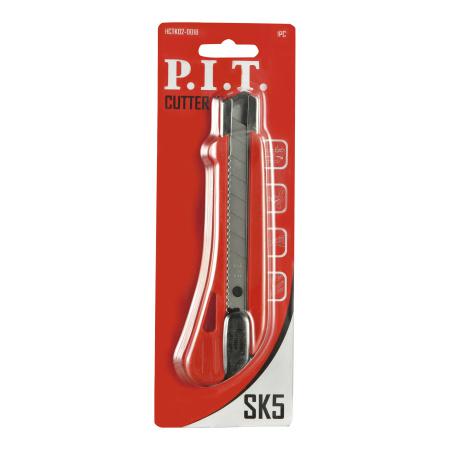 нож строительный с сегментированным лезвием hctk02-0018 (18х100мм 7 сегментов) p.i.t. hctk02-0018 от BTSprom.by