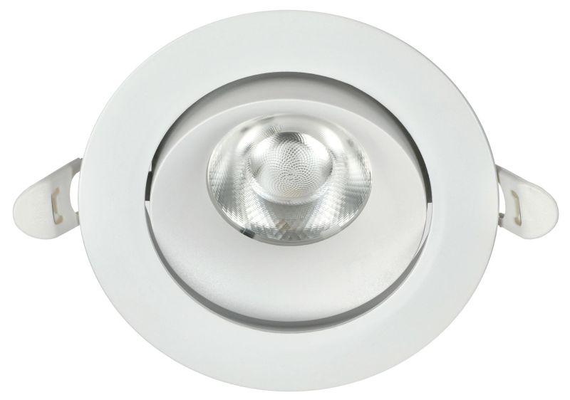 светильник светодиодный дво 1813 9вт 4000к ip20 поворотн. круг бел. iek ltp-dso0-1813-09-40-k01 от BTSprom.by