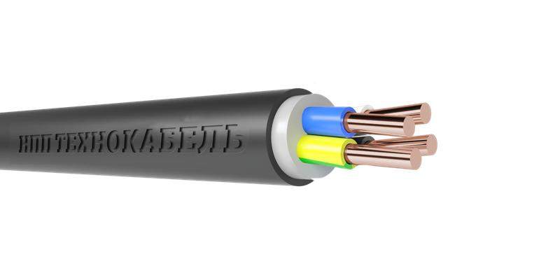 кабель ппгнг(а)-hf 4х2.5 ок (n) 0.66кв (м) технокабель 00-00148263 от BTSprom.by