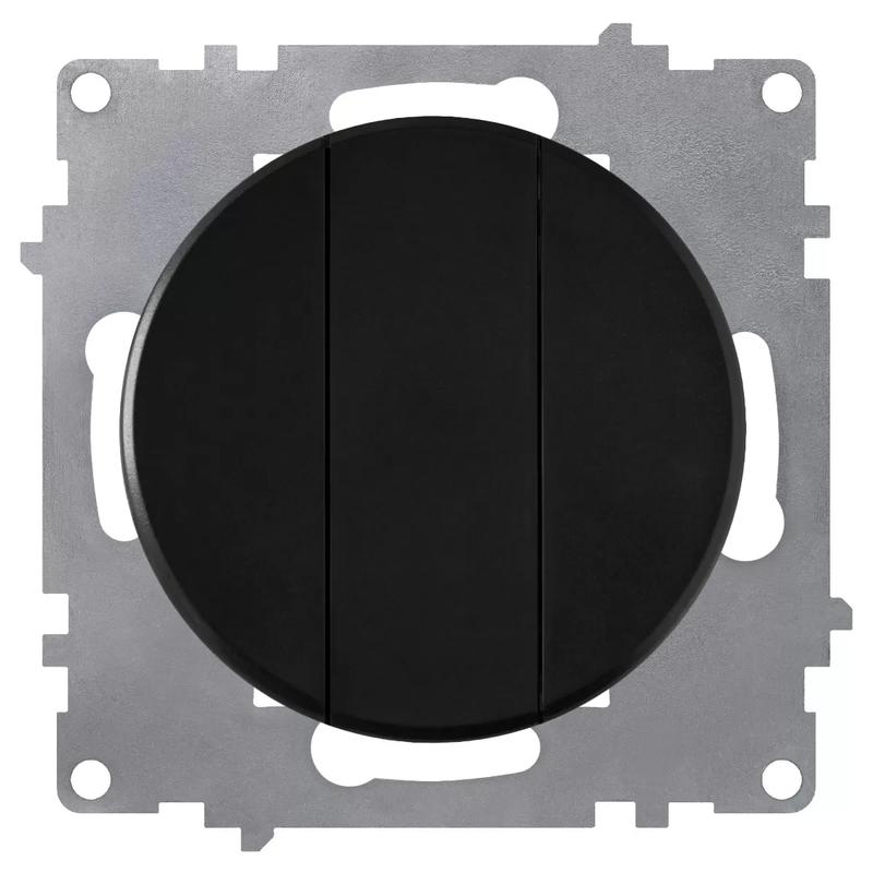 выключатель 3-кл. сп florence 10а ip20 механизм черн. (1e31901303) onekeyelectro 2172826 от BTSprom.by