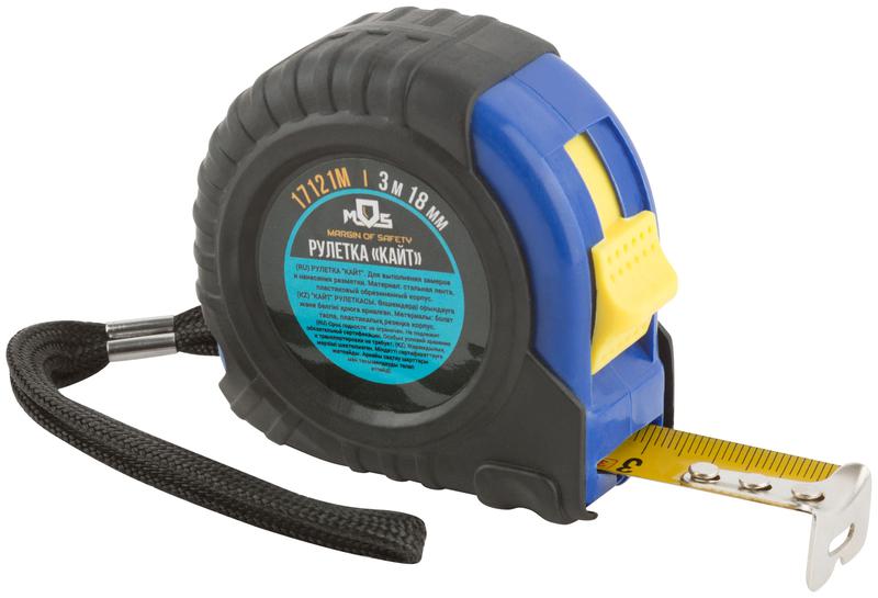 рулетка кайт 3мх18мм mos 17121м от BTSprom.by