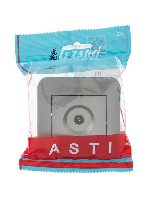  Розетка телевизионная проходная TV СП ASTI IP20 в сборе платина. LEZARD 7081-3535-129 фото в каталоге от BTSprom.by