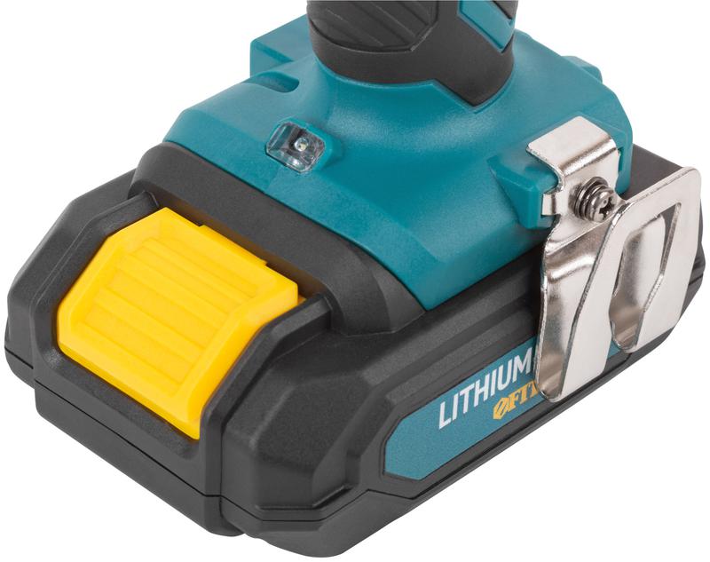  Дрель-шуруповерт аккумуляторная 18В 0-450/1550об/мин 29Нм 2 (Li-Ion) 1.3А.ч FIT 80199 фото в каталоге от BTSprom.by