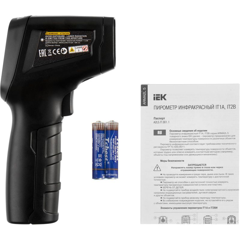  Пирометр инфракрасный IT1A ARMA2L 5 IEK A2L5-IT11-01 фото в каталоге от BTSprom.by