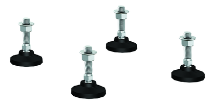 комплект ножек для шкафа cqe m12х50мм (4 ножки) dkc r5a45 от BTSprom.by