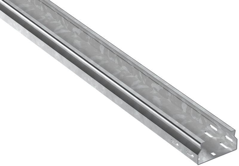 Лоток листовой неперфорир. 50х100 L2500 сталь 2.0мм HDZ ESCA 7 IEK CLN10-050-100-200-D25-HDZ от BTSprom.by