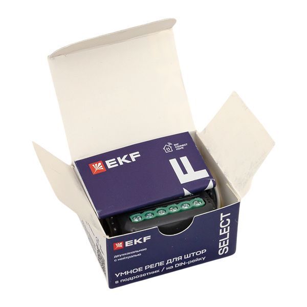  Реле умное для штор в подрозетник 2-канальное Zigbee Connect Select EKF scsh-2g-zb фото в каталоге от BTSprom.by