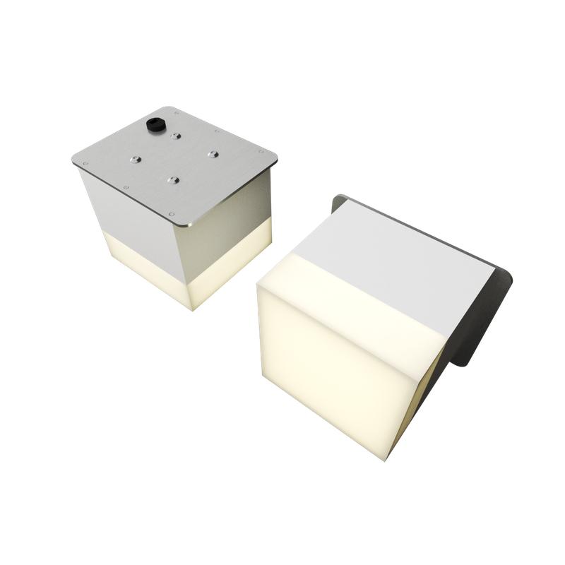 светильник светодиодный rve-lbx-lumo20-plaza7510-2-gr квадрат грильято 2шт 65х65х60мм 10вт встраиваемый 4000к бел. rvelektro rve00003247 от BTSprom.by