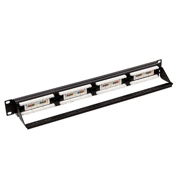  Патч-панель 19дюйм 1U кат.5E UTP неэкранир. 24 порта RJ45 Dual IDC с органайзером TERACOM PRO EKF TRP-PPNL-5EUTP-C1U24 фото в каталоге от BTSprom.by