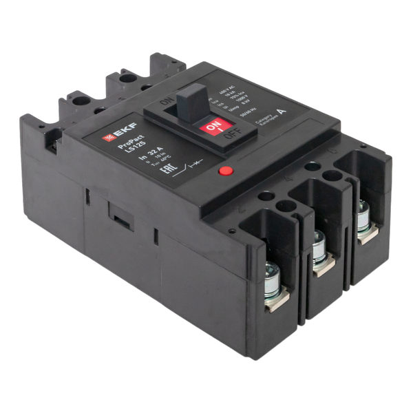  Выключатель автоматический 3п 32А 18кА LS125 ProPact EKF mccb-125-18-3-32-ls фото в каталоге от BTSprom.by
