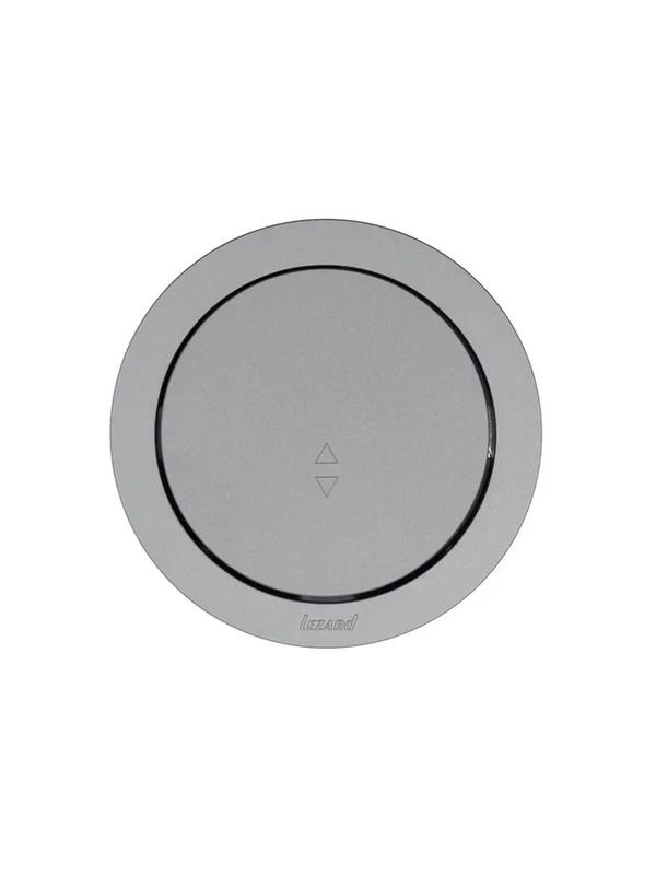  Выключатель проходной 1-кл. СП OSEN 10А IP20 механизм сер. матов. LEZARD 743-7488-105 фото в каталоге от BTSprom.by