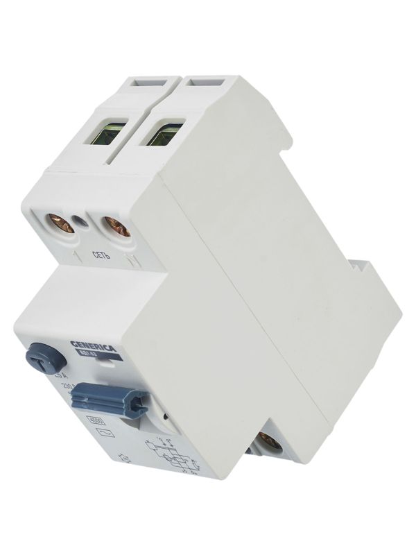  Выключатель дифференциального тока (УЗО) 2п 25А 300мА тип AC ВД1-63 GENERICA MDV15-2-025-300 фото в каталоге от BTSprom.by