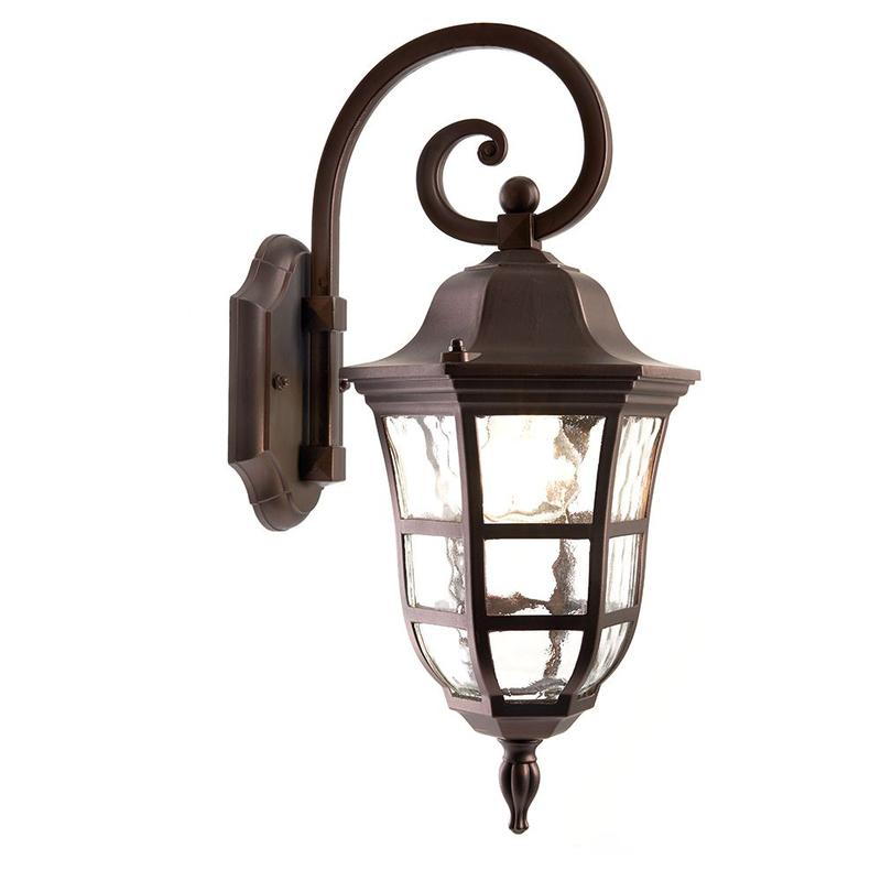 светильник pl691 60вт ip44 230в садово-парковый коричн. feron 11696 от BTSprom.by