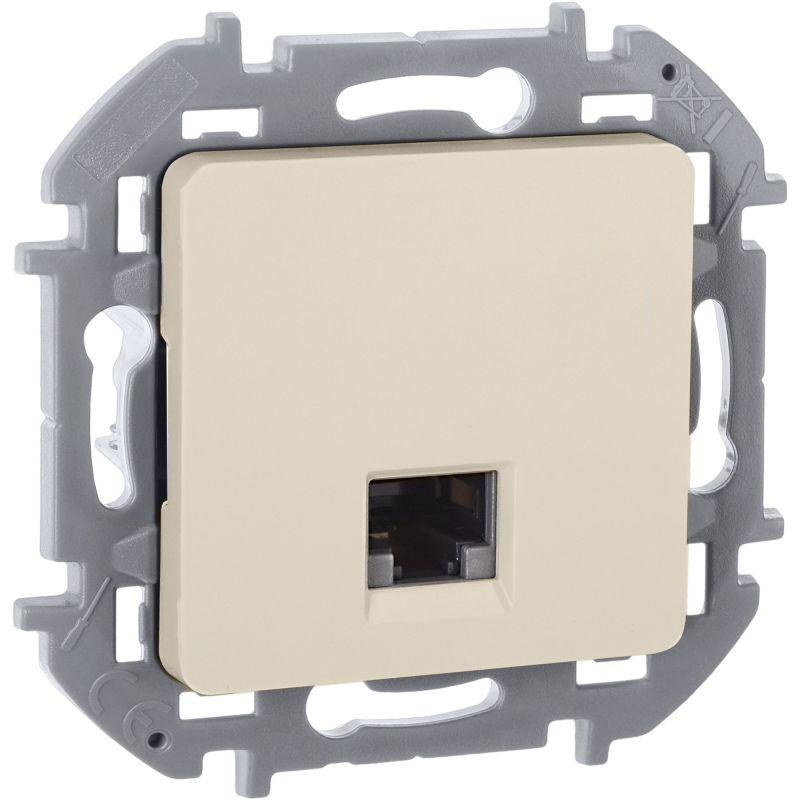 розетка компьютерная inspiria rj45 кат.5e utp сл. кость iek 673826 от BTSprom.by