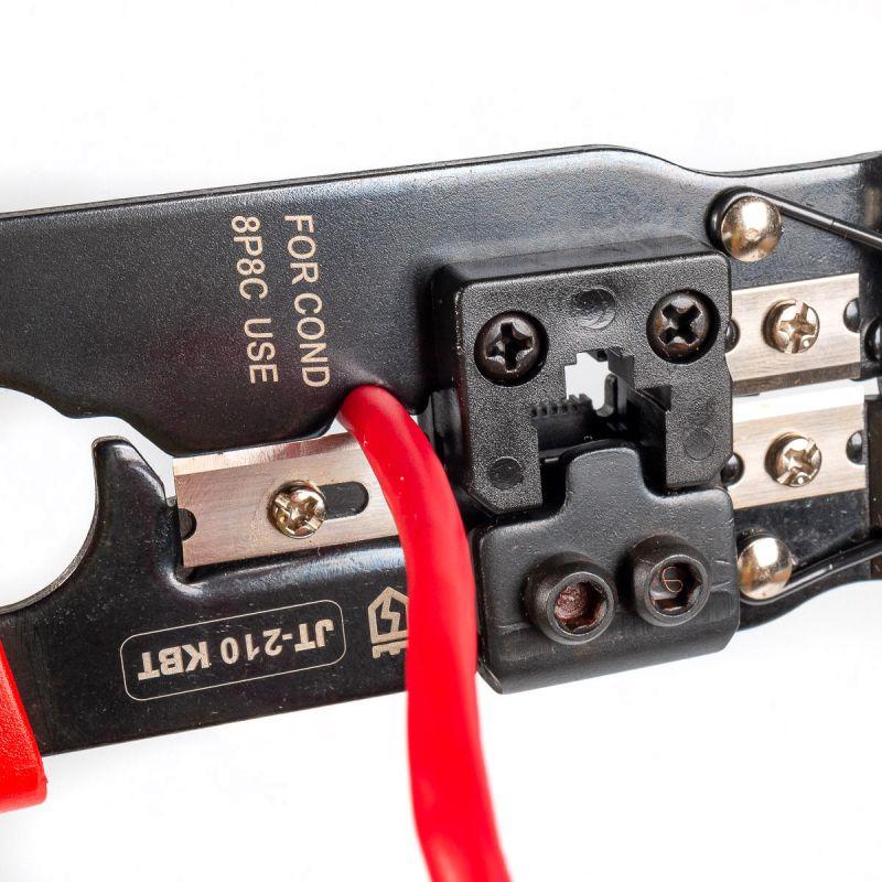  Пресс-клещи для RJ разъемов JT-210 КВТ 84824 фото в каталоге от BTSprom.by