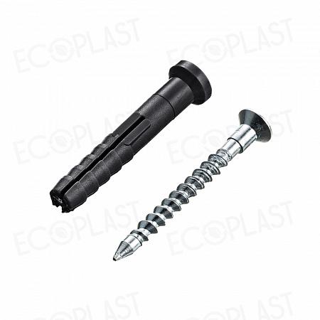 дюбель-гвоздь полипр. потай. 6х40 ecoplast 153687 от BTSprom.by