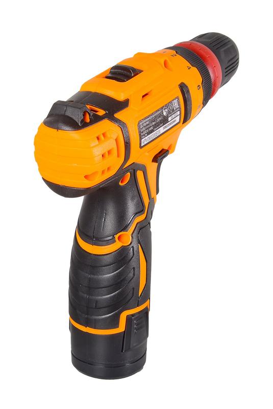  Дрель-шуруповерт аккумуляторная ДА-12Л-2КC (2.0А.ч) (съемный патрон) Вихрь 72/14/33 фото в каталоге от BTSprom.by