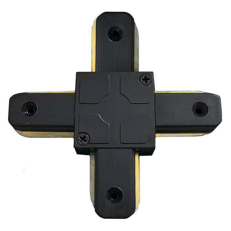 коннектор х-образный для шинопровода черн. ld1002 для cab1003 и cab1005 feron 10331 от BTSprom.by