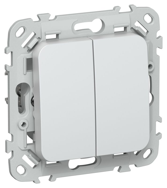 выключатель 2-кл. сп flite вс12-1-0-флж 10а механизм жемчуж. iek fi-v20-0-10-1-k36 от BTSprom.by