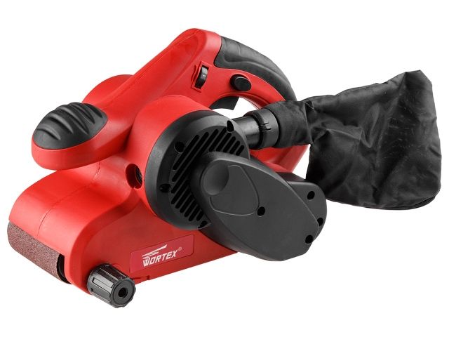 ленточная шлифмашина wortex sb 7590 ae в кор. 950 вт, лента 76х533 мм (регул. об.) sb7590ae01321 от BTSprom.by