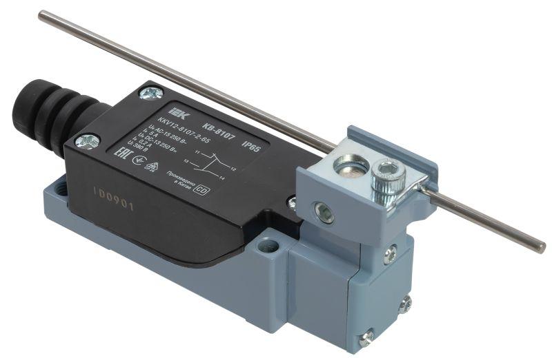 выключатель концевой кв-8107 ip65 регулир. стержень iek kkv12-8107-2-65 от BTSprom.by