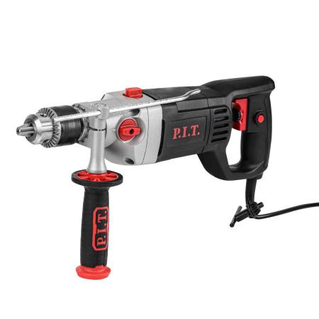 дрель ударная электрический psb16-c1 (1100вт ключ. патрон 16мм 2 скорости 0-280/0-1400об/мин) p.i.t. psb16-c1 от BTSprom.by
