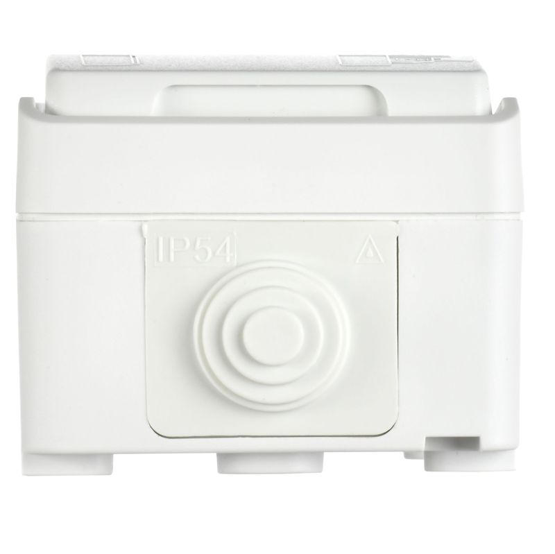  Розетка ОП Форс РСб20-3-ФБ 16А IP54 с заземл. защ. шторки бел. IEK ERS12-K01-16-54-DC фото в каталоге от BTSprom.by