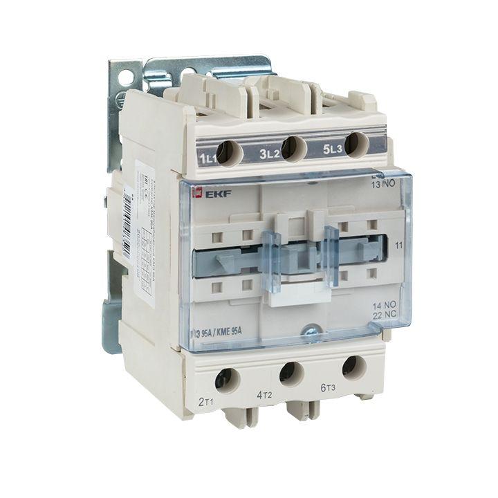 контактор кмэ 95а кат. 220в ac 1но+1нз ekf ctr-s-95-220 от BTSprom.by