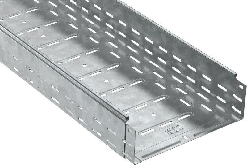 Лоток листовой перфорир. 200х100 L3000 сталь HDZ IEK CLP10-100-200-3-M-HDZ от BTSprom.by