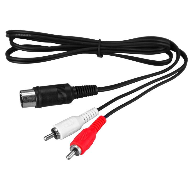 шнур din 5pin plug-2 rca plug 1.2м rexant 17-2512-4 от BTSprom.by