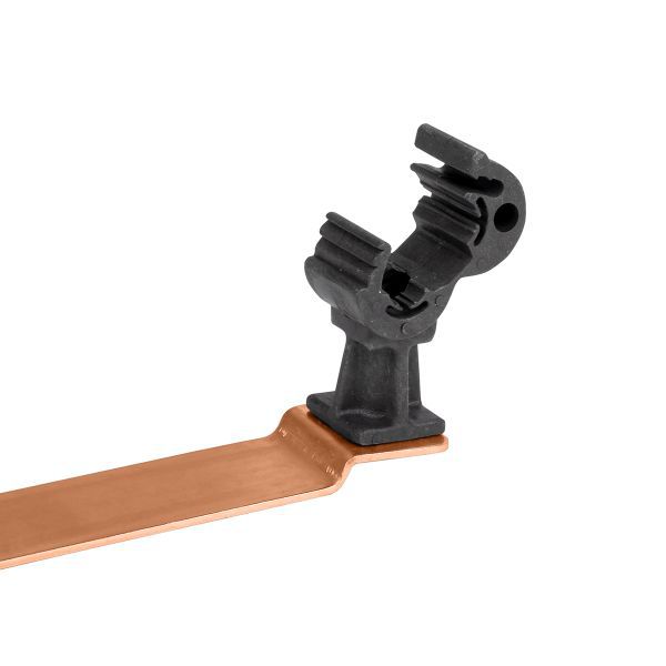 держатель под черепицу с пластиковым фиксатором l330мм cu proxima ekf lp-42102-cu от BTSprom.by