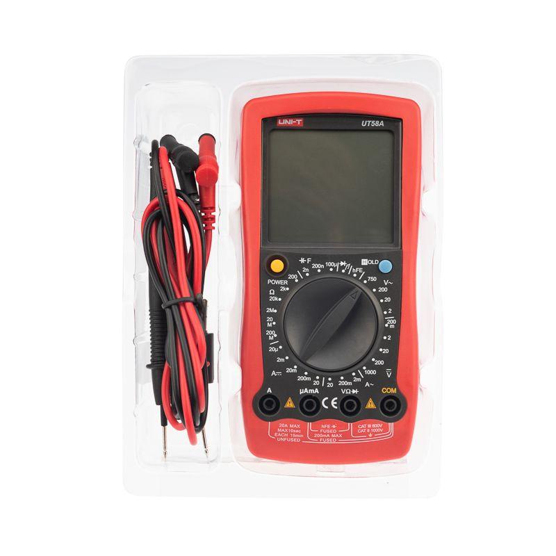  Мультиметр универсальный UT 58A UNI-T 13-1020 фото в каталоге от BTSprom.by