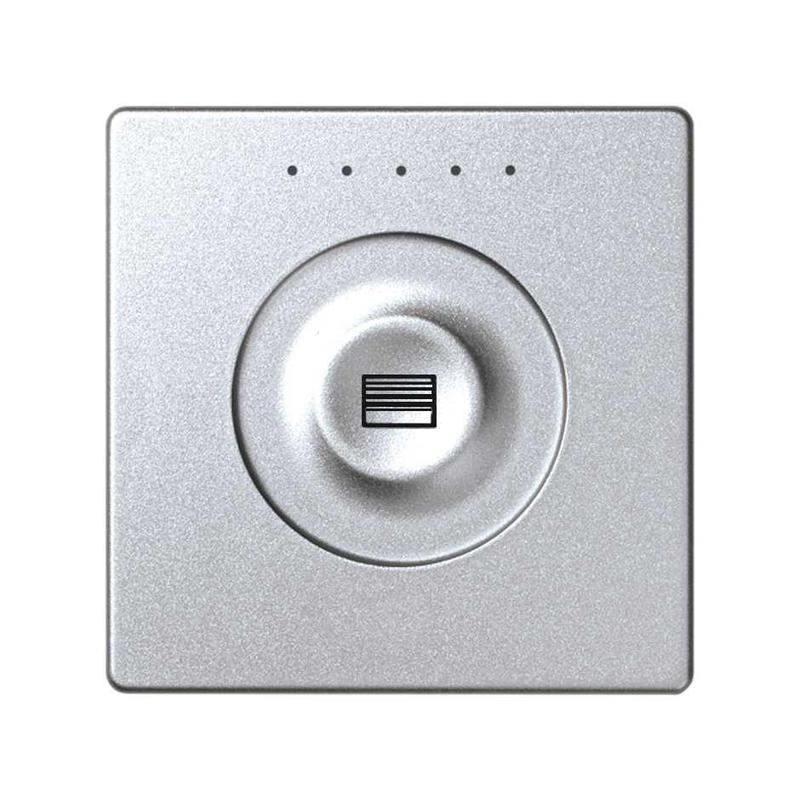 выключатель сенсорный 1-кл. сп simon 82 sense ip20 с тематич. маркир. т2 регулир. алюм. simon 8000614-093 от BTSprom.by