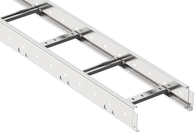 Лоток лестничный 80х500 L3000 сталь 1.5мм LESTA IEK CLM40-080-500-3-150 от BTSprom.by