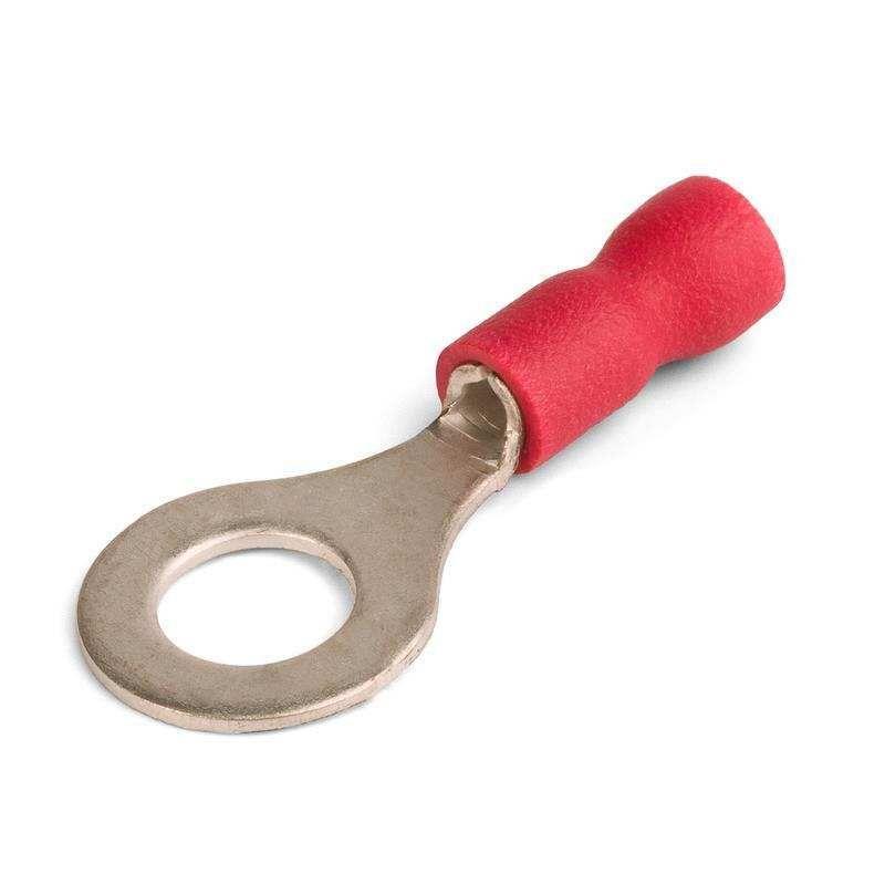  Наконечник кабельный кольцевой изолированный НКИ 2.5-4 EasyFix КВТ 90891 фото в каталоге от BTSprom.by