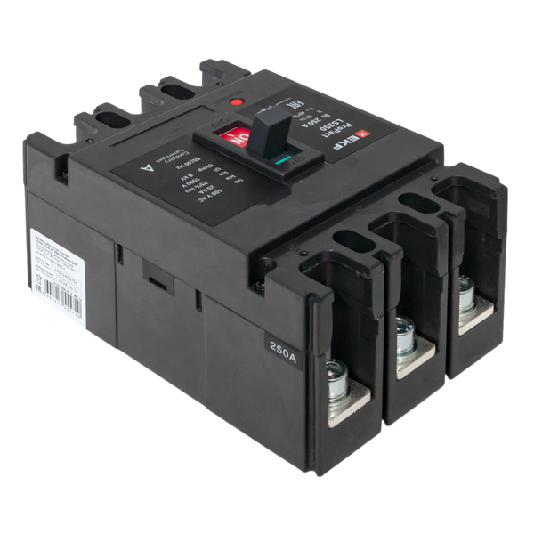  Выключатель автоматический LS250 25кА 3P 250А ProPact EKF mccb-250-25-3-250-ls фото в каталоге от BTSprom.by